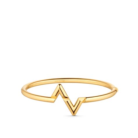 LV Volt Upside Down Bracelet, Yellow Gold .